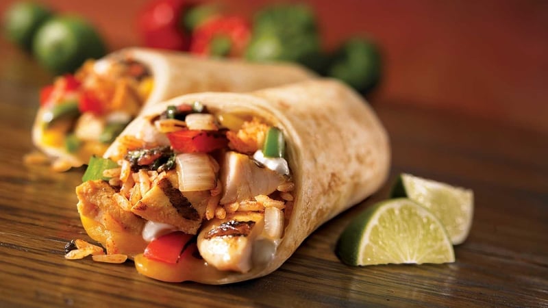 Sushi Burrito with a Spicy Chipotle Mayo
